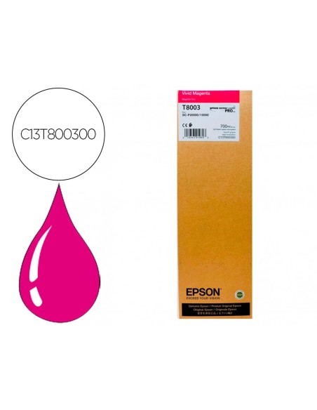 Ink-jet epson singlepack vivid magenta t800300...