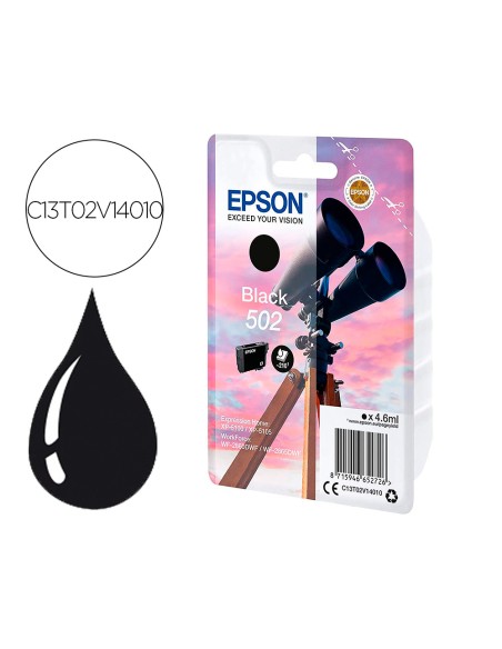 Ink-jet epson singlepack negro 502 ink