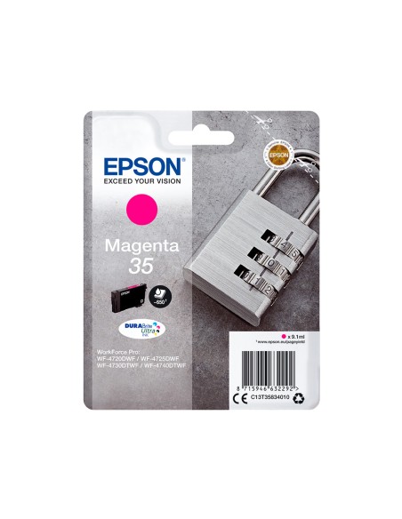Ink-jet epson singlepack magenta 35 durabrite ultra ink