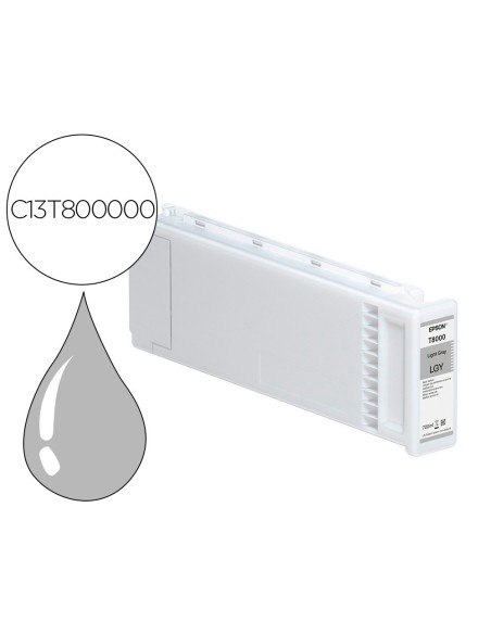 Ink-jet epson singlepack light gray t800000...