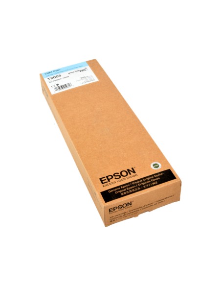 Ink-jet epson singlepack light cian t800500 ultrachrome pro 700ml