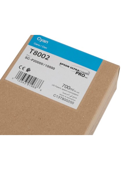 Ink-jet epson singlepack cian t800200 ultrachrome pro 700ml