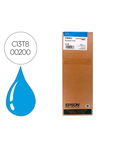 Ink-jet epson singlepack cian t800200...