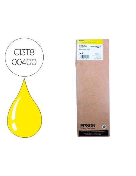 Ink-jet epson singlepack amarillo t800400...