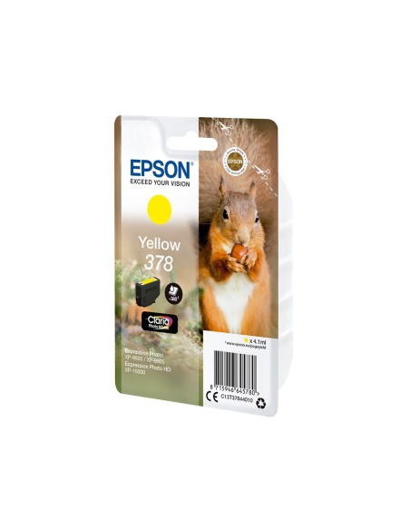 Ink-jet epson singlepack amarillo 378 claria...