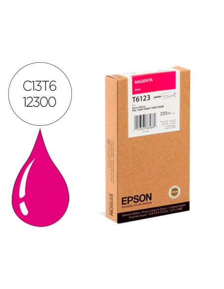 Ink-jet epson gf stylus photo 7450/9450/7400/9400 magenta alta capacidad