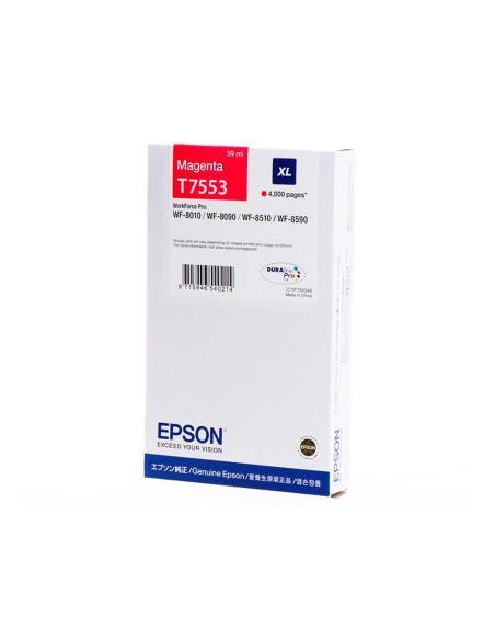 Ink-jet epson magenta xl 4000p wf-8xxx