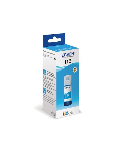 Ink-jet epson ecotank 113 series cian