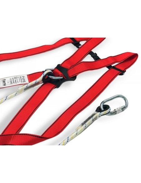 Conjunto anticaidas faru arnes p01 + cuerda...