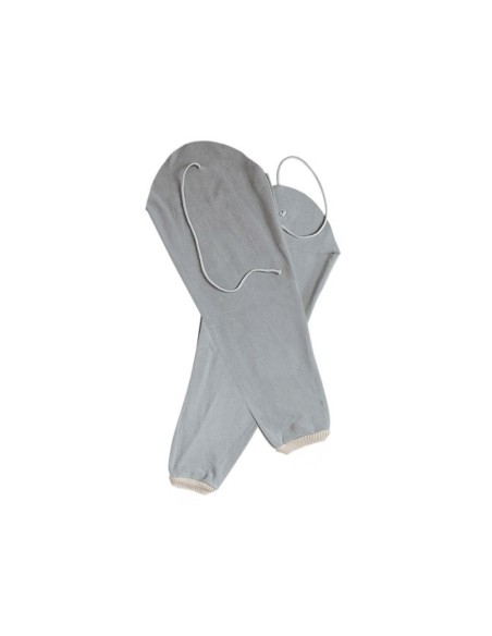 Manguito para soldador faru cuero al cromo puño elastico y cordon sujecion superior