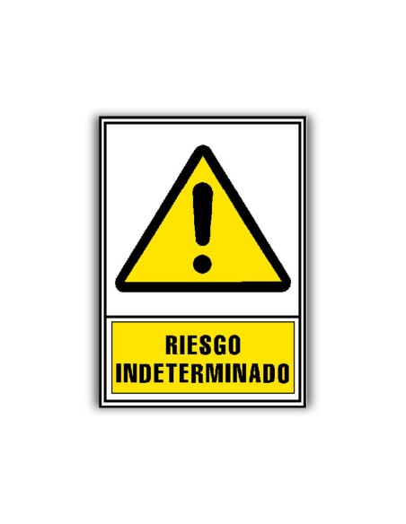 Pictograma archivo 2000 riesgo indeterminado...