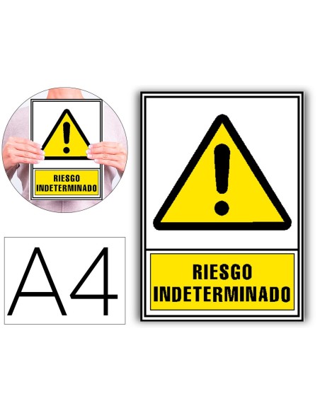 Pictograma archivo 2000 riesgo indeterminado...