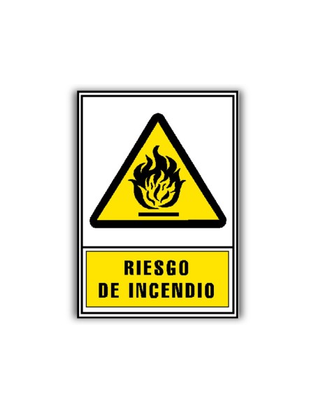 Pictograma archivo 2000 riesgo de incendio pvc...