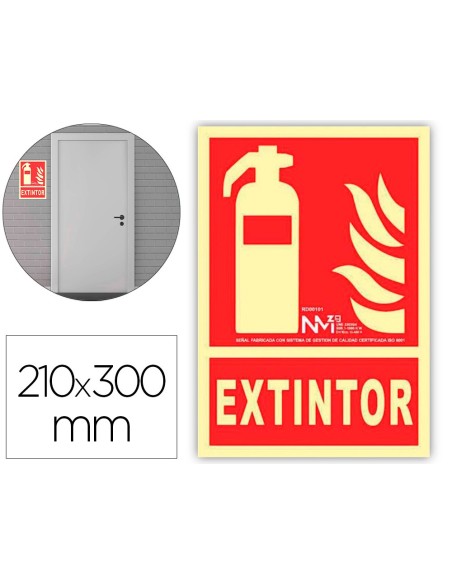 Pictograma archivo 2000 extintor pvc rojo...