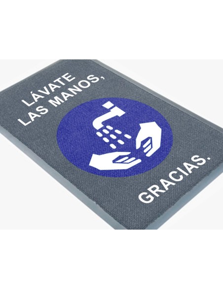 Alfombra para suelo de paso novus lavate las...