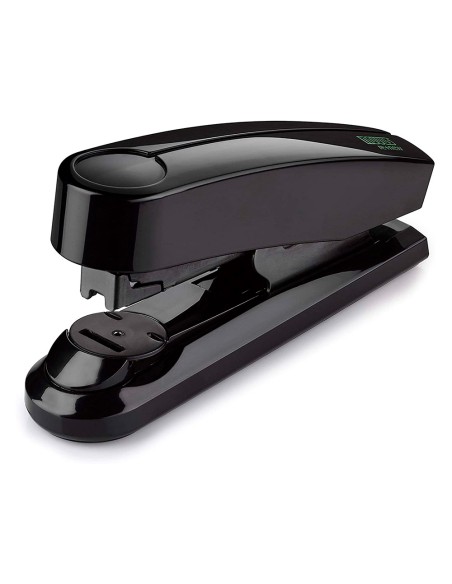 Grapadora novus b4fc plastico abs reciclado grapado plano capacidad 50 hojas usa grapas 24/6-8 y 26/6-8 color negro