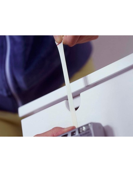 Tira adhesiva tesa doble cara powerstring transparente sujecion hasta 0,5 kg recambio blister de 9