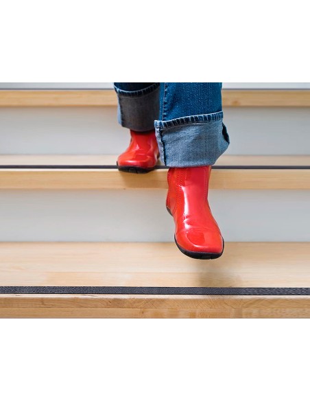 Cinta antideslizante adhesiva tesa uso interior / exterior color negro 5 mt x 25 mm