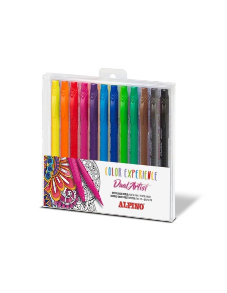 Rotulador alpino dual artist color experience...