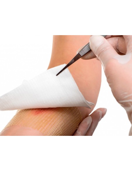 Gasa esteril algodon hidrofilo caja de 50 unidades