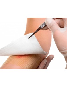 Gasa esteril algodon...