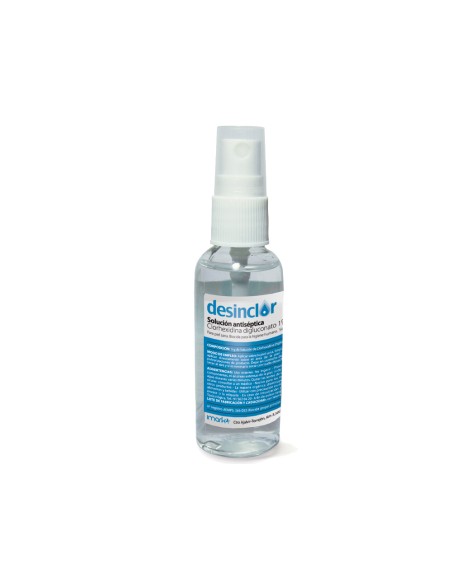 Solucion antiseptica clorhexidina desinclor bote pulverizador de 30 ml