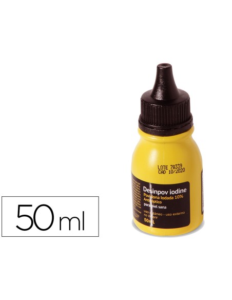 Povidona yodada desinpov antiseptica 10% bote de 50 ml