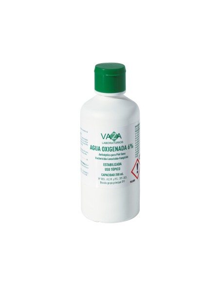 Agua oxigenada vaza bote de 250 ml
