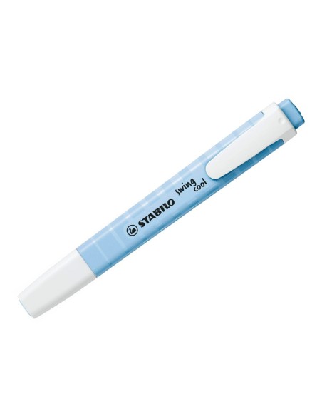 Rotulador stabilo fluorescente fino swing cool...