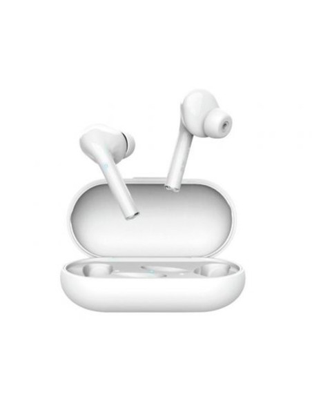 Auricular trust nika inalambrico bluetooth con estuche de carga color blanco