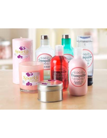 Etiqueta adhesiva avery brillante invisible redonda laser 60 mm caja de 120 unidades