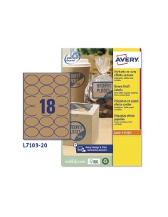 Etiqueta adhesiva avery...