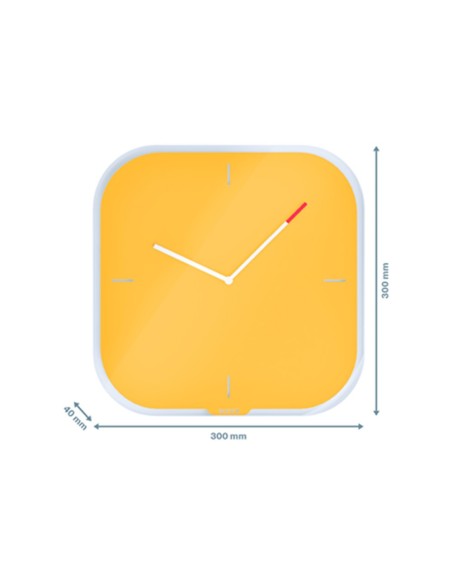 Reloj leitz cosy de pared silencioso cristal...