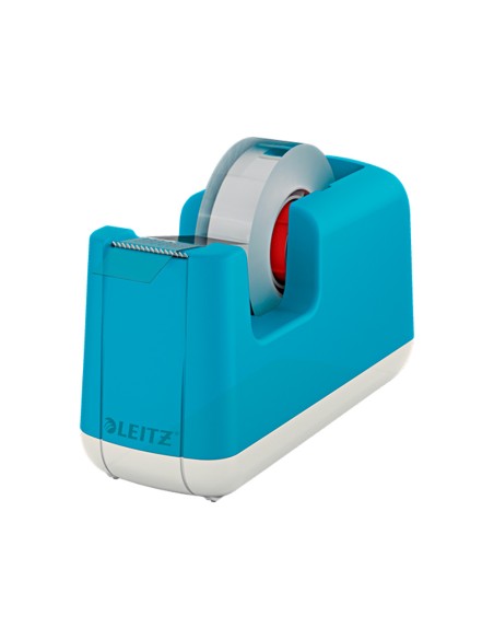 Portarrollo sobremesa leitz cosy plastico para cintas 33 mt color azul