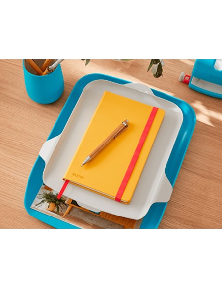 Bandeja sobremesa plastico leitz cosy azul...