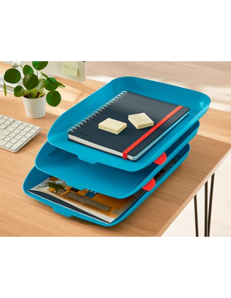 Bandeja sobremesa plastico leitz cosy set de 3...
