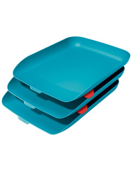 Bandeja sobremesa plastico leitz cosy set de 3...