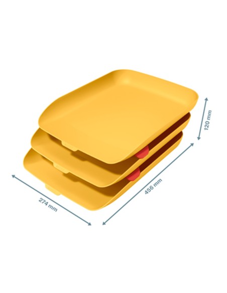 Bandeja sobremesa plastico leitz cosy set de 3...