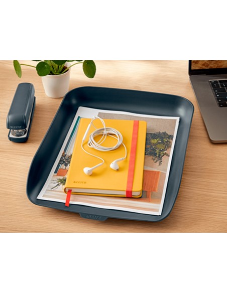 Bandeja sobremesa plastico leitz cosy gris 268x126x358 mm