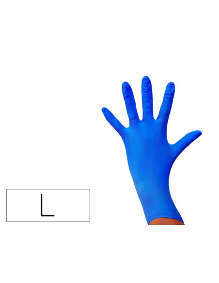 Guantes de nitrilo desechable sensitive sin...