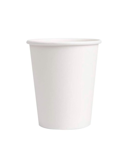 Vaso de carton biodegradable blanco 290 cc...