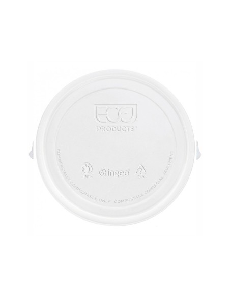 Tapa de plastico biodegradable para vaso de...