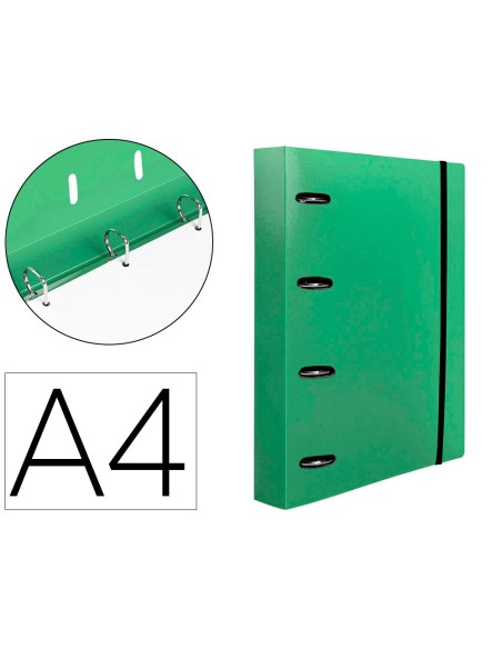 Carpeta con recambio liderpapel a4 cuadro 5mm...