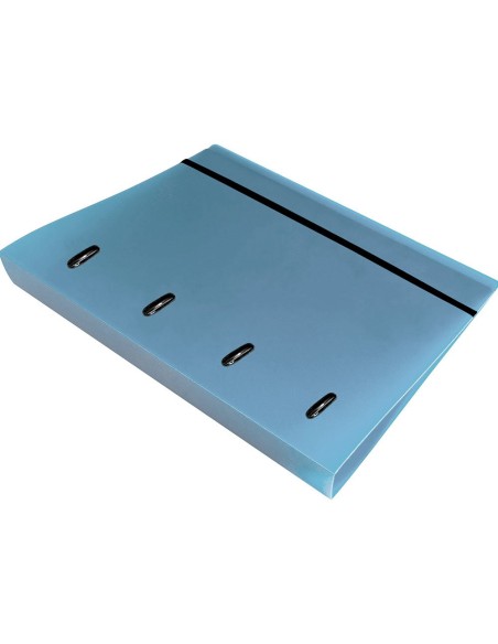 Carpeta con recambio liderpapel a4 cuadro 5mm...