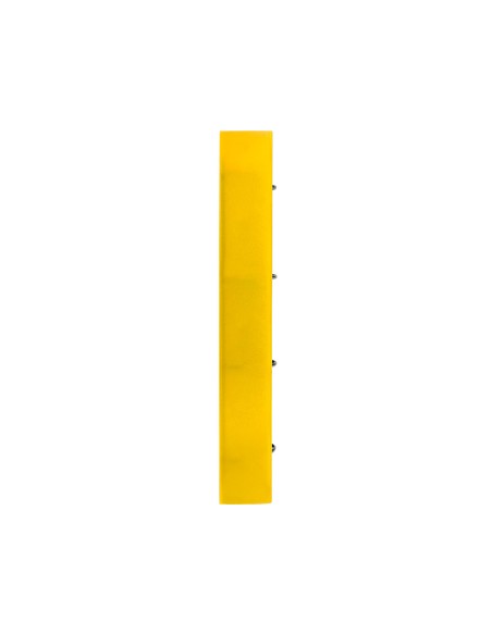 Carpeta con recambio liderpapel a4 cuadro 5mm 100 hojas 80g polipropileno 4 anillas 25mm color amarillo