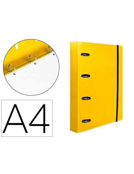 Carpeta con recambio liderpapel a4 cuadro 5mm...