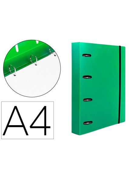 Carpeta con recambio liderpapel a4 cuadro 5mm...