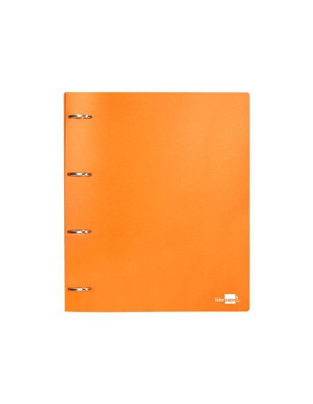 Carpeta liderpapel 4 anillas mixtas 40 mm...