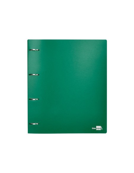 Carpeta liderpapel 4 anillas mixtas 40 mm...