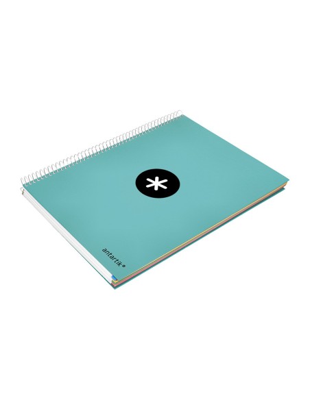 Cuaderno espiral a4 micro antartik tapa forrada...